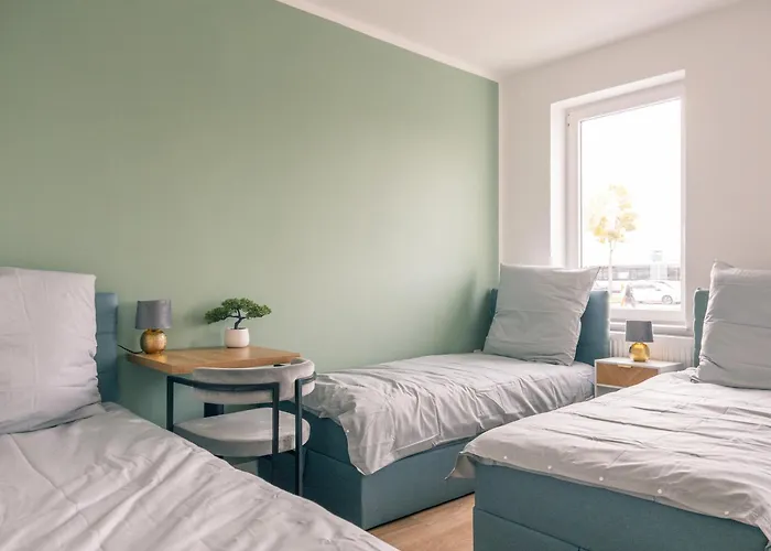 Geba Bed & Single Rooms-15 Min To Station 3* Leipzig